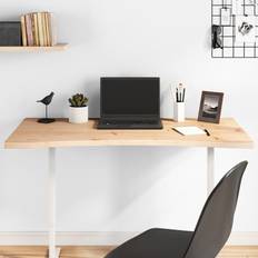 VidaXL Møbler vidaXL 100x50x2,5 massivt Skrivebord