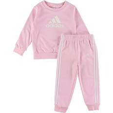 Hvid Tracksuits Børnetøj adidas Performance Sweatsæt Rosa m. Hvid 68 Performance Sweatsæt