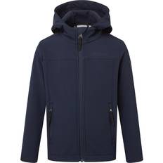 Tog24 Koroma Kids Softshell Hooded Jacket Navy