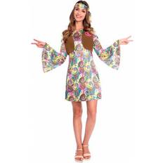 Hippie Fancy Dresses Amscan 60s Psychedlic Hippy 10-12