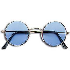 Blauw Accessoires Bristol Novelty Ronde John Lennon stijl verkleed bril blauw Sixties/hippie