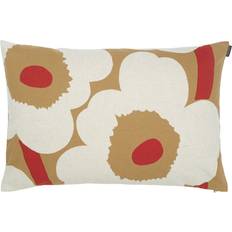 Marimekko Cuscini Marimekko Unikko Cushion Cover Copricuscino Marrone