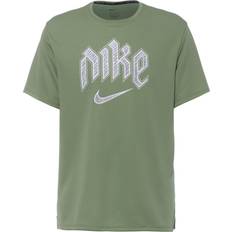 Gröna - Herr - Löpning T-shirts Nike Men's Dri-FIT Run Division Miler Running Top - Green