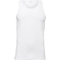 Herre - Økologisk materiale Toppe JBS of Denmark Økologisk bomuld, Tanktop, Hvid