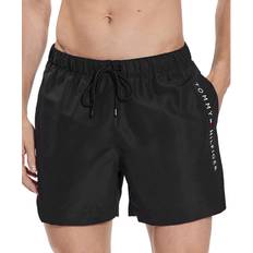 Tommy Hilfiger Badebukser Tommy Hilfiger Badebukser Drawstring Swimshorts Svart polyester Herre