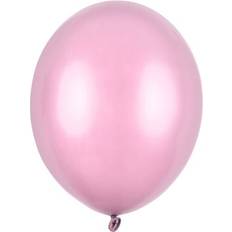 PartyDeco Pink Ballon 12" Metallic
