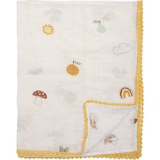 Bianco Coperte per Bambini Bloomingville Leichte Baby-Decke Agnes