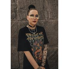ROCK OFF Bring me the horizon smoking dinosaur official tee t-shirt mens