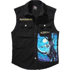 5XL - Homme Gilets Iron Maiden Veste de - Fear Of The Dark - Vintage Gilet - New