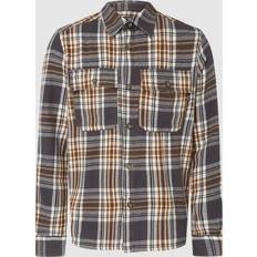 Only & Sons Scott Ternet Overshirt Herre Størrelse: Grå