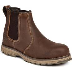 Apache Flyweight Dealer Safety Boots Brown