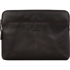 Sacs dbramante1928 Skagen Pro Sleeve Pochette ordinateur 13 pouces Cuir véritable MacBook Pro 13 pouces Air 13 pouces Hunter Dark Brun foncé