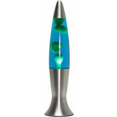 Licht-Erlebnisse Fröhliche Blau Grün 40cm G9 Retro ANGELINA Lavalampe