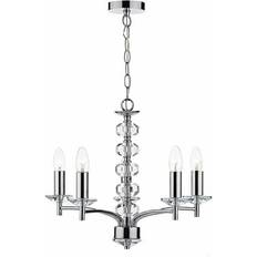 Dar Lighting OLE0550 Oleana 5 Pendant Lamp