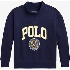 Kinderbekleidung Polo Ralph Lauren Girl Varsity Sweatshirt Refined Navy yr yr