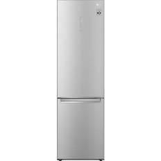 LG Grey Fridge Freezers LG NatureFRESH GBB92STACP1 Smart Silver, Grey