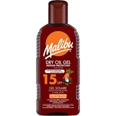 Hudpleje Malibu Dry Oil Gel SPF15 Carotene & Coconut Oil 200ml