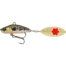 Fishing Equipment Savage Gear Tail Spinner 3D Sticklebait Tailspin 9g Coloris Brown Trout Smolt, Long. 6,5cm, Poids 9g