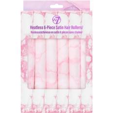 W7 Heatless 6 Satin Hair Rollers