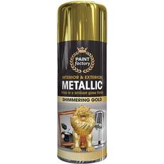 Spray Paints Rapide Gold Metallic Spray Paint 400ml All Purpose