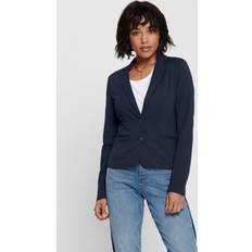 Court Blazers Only Blazer Regular Fit Fermeture Par Bouton Revers - Bleu Foncé