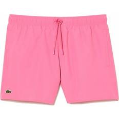 Lacoste Bomuld Badetøj Lacoste Logo Swim Shorts - Pink/Green