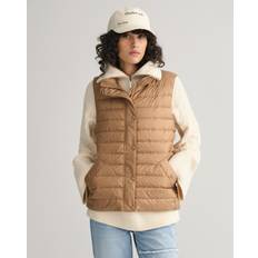 Gant Beige Outerwear Gant Lightweight Recycled Polyester Down Gilet