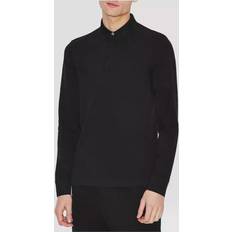 Uld Polotrøjer Armani Exchange Bluser T-Shirt - Sort