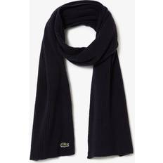 Lacoste Women Scarfs Lacoste Knitted Scarf Mens Blue