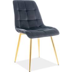 Begin Spisebordsstol Velour Sort Køkkenstol