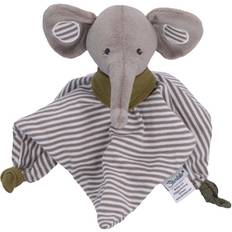 Polyester Couettes Sterntaler Schmusetuch Elefant Eddy in Grau, ohne Rassel (2)