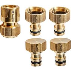 Mehrfarbig Bewässerung Geka plus basis-set trinkwasser 1/2"2x schlauchstück