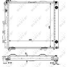 Computerkühlung NRF Kühler, Motorkühlung 504258