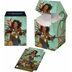 Ultra Pro Mtg Wilds Of Eldraine 100 Deck Box Featuring Ellivere The Wild Court