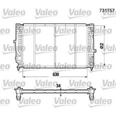 Motorkølere & Intercoolere Valeo 731757 731757