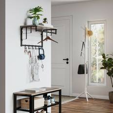 Black Coat Hooks Vasagle Wandgarderobe Kleiderhaken