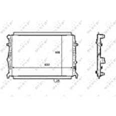 NRF Radiator 58398 Aluminium 650 438 22