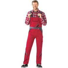 Salopettes Planam Highline Herren Latzhose rot Schiefer schwarz Modell 2336 Größe