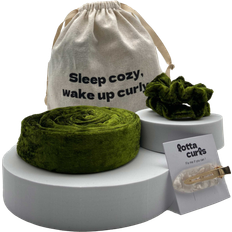 Lockenstäbe LOTTA CURLS Curls Lockenband Noble Olive Set