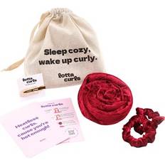 Lockenstäbe LOTTA CURLS Curls Lockenband Bordeaux Red Set