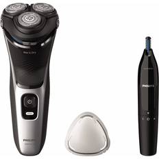 Philips Rasoi e Tagliacapelli Philips S3143/02 Rasoio Elettrico Wet & Dry Nero/Argento