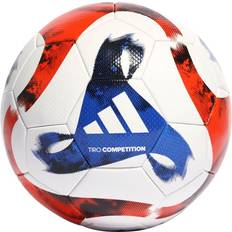 Voetballen adidas Tiro Competition Ball - White/Black/Team Solar Orange/Royal Blue