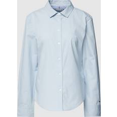 Tommy Hilfiger Dam Skjortor Tommy Hilfiger Skjorta Org Co Poplin Regular Shirt LS Blå