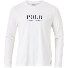 Polo Ralph Lauren Cotton Pyjama T-Shirt with Long Sleeves