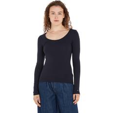 Tommy Hilfiger Modern Scoop Neck Long Sleeve T-Shirt DESERT SKY