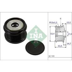 Elstart Generatorer INA Generator Friløbskobling Schaeffler INA 535 0237 10