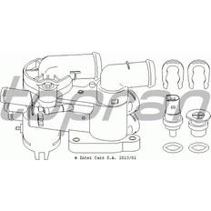 Underfloor Heating sale Thermostat Housing 110 350