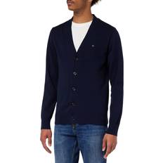 Tommy Hilfiger Men Cardigans Tommy Hilfiger 1985 Collection V-Neck Cardigan DESERT SKY