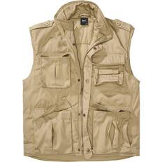 Men - Straight Vests Brandit herren weste ranger vest camel