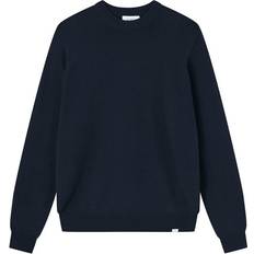 Les Deux Sweaters Les Deux Gary Cotton Knit Mørk navy